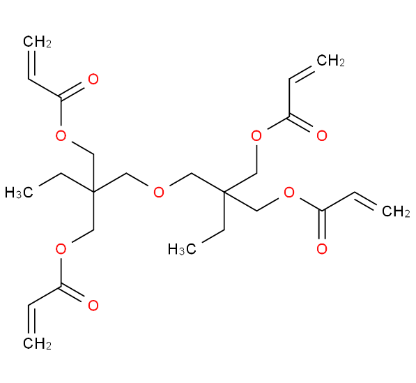 UV单体 Di-TMPTA 双三羟甲基丙烷四丙烯酸酯 CAS 94108-97-1